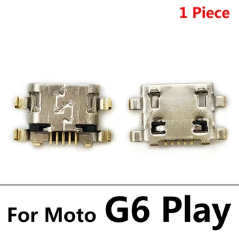 10vnt G6 Žaisti USB Port Jungtis Moto G5S G7 G8 G9 Plius Groti Power Lite USB Prievado atacado
