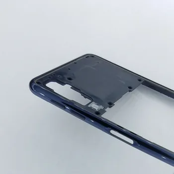 Samsung Galaxy A7 2018 SM-A750F A750F A750 Originalus Telefonas Naują Būstą Vidurį Rėmo, Važiuoklės Pakeitimas Klavišą Mygtuką