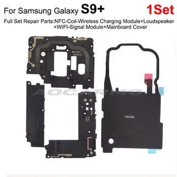 Aocarmo Belaidžio Įkrovimo Ritė NFC Modulio Garsiakalbis Signalo Antena Flex Kabelis Samsung Galaxy S9 Plus S9+ Remontas Dalis