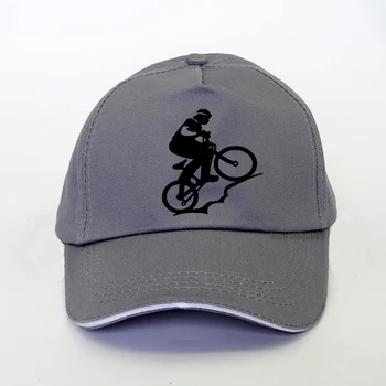 Kalnų Dviratis Širdies Juokinga MTB Dirt Bike Tėtis skrybėlių Mados lauko judesio beisbolo kepuraitę vyrų Moterų Dviračių mėgėjams snapback skrybėlę
