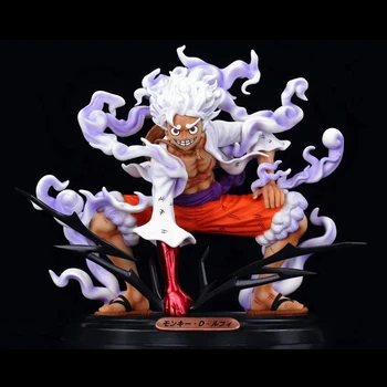 Anime One Piece Nika Luffy Pav. Pavara 5 Serijos Veiksmo Figūrėlė Saulės Dievo PVC Statula Modelio Surinkimo Lėlės, Žaislai Vaikams, Dovana