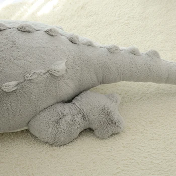 Didelis Dydis Krokodilas Pliušas Pagalvės Kilimėlis Pliušinis Krokodilas Minkštas Iškamša Žaislų, Animacinių Filmų Pliušinis Lėlės Vaikams Mergina Dovana