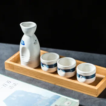 Porceliano Kavos, Arbatos Puodeliai, Japonijos Tradicinių Retro Stiliaus Asmenybės Trumpas 35ml Keramikos Smulkūs Stiklo Teacup