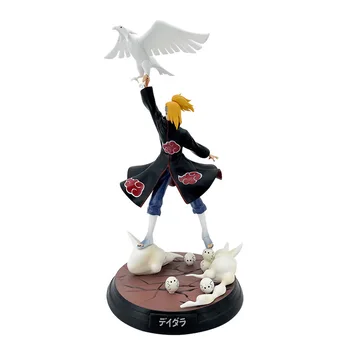 Naruto Shippuden GK FOC Deidara Pav Anime Statulėlės Modelį PVC 39cm 1/6 Statula Kolekcijos Žaislas Akatsuki Figma Boruto Duomenys
