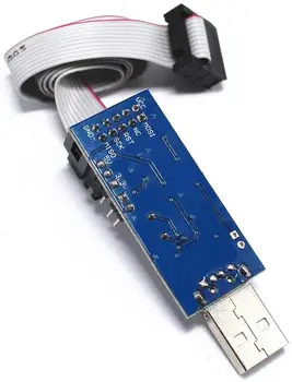 ATMEL 51 AVR ATMEGA8 Programuotojas USBasp USB ISP 10 Pin USB Programuotojas 3.3 V/5V su Laidu