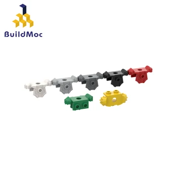 BuildMOC 11098 Breastplate ir peties kaladėlės, 3 granulės Statybinių Blokų Dalys 