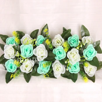 Karšto pardavimo Dirbtinių Rožių Arka Kelių Gėlės Vestuvių rekvizitai modeliavimas puokštė šilko gėlės, vestuvinė arka, gėlių, vestuvių dekoravimas